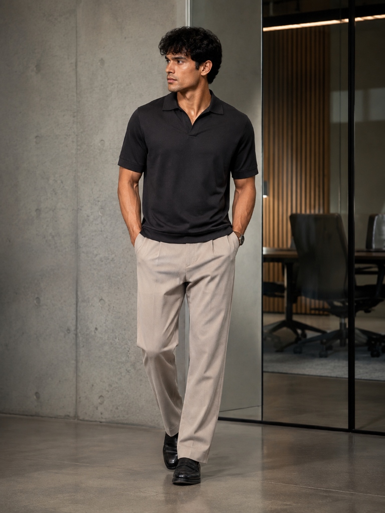 Luxury Heavy Piqué Polo